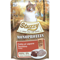 Patê sem Cereais STUZZZY Monoproteína 85g para Gatos Adultos - 2 sabores à escolha