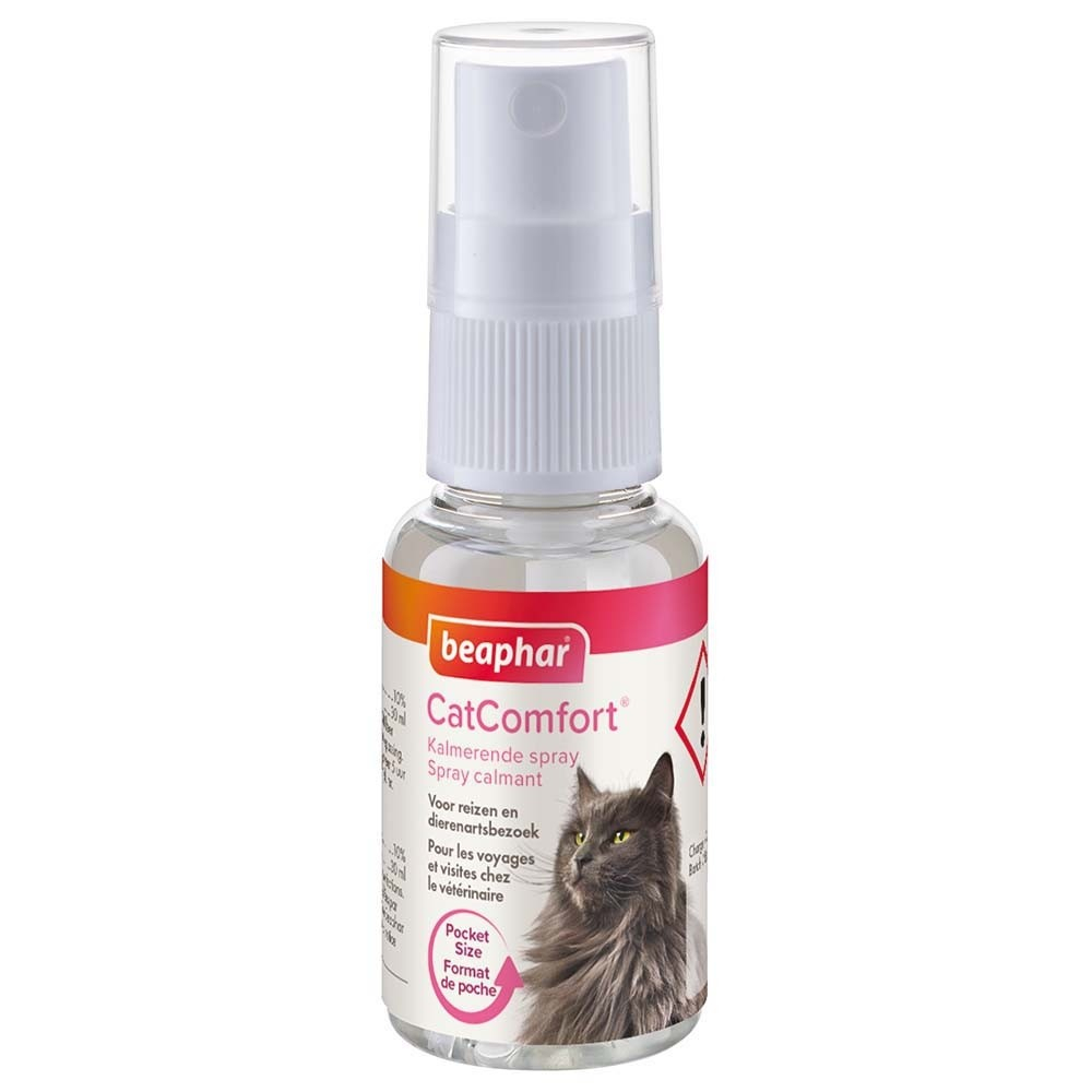 spray calmant animaux compagnie chats réduit phéromone soulagement