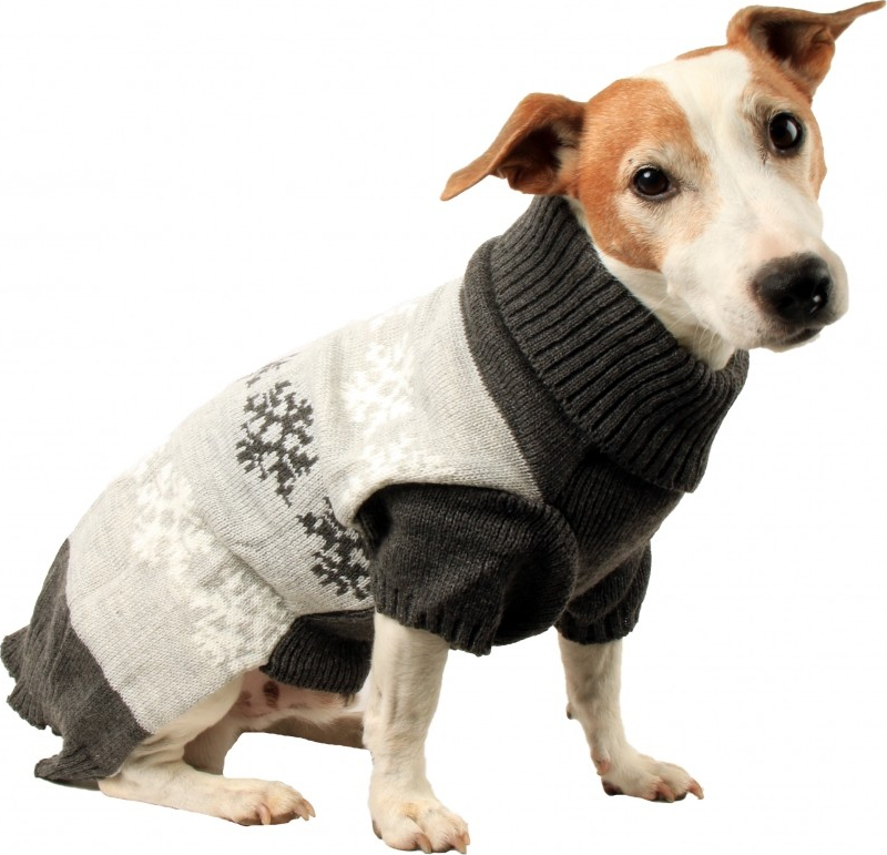 Zolia Festive Winterflocken Dog Pullover