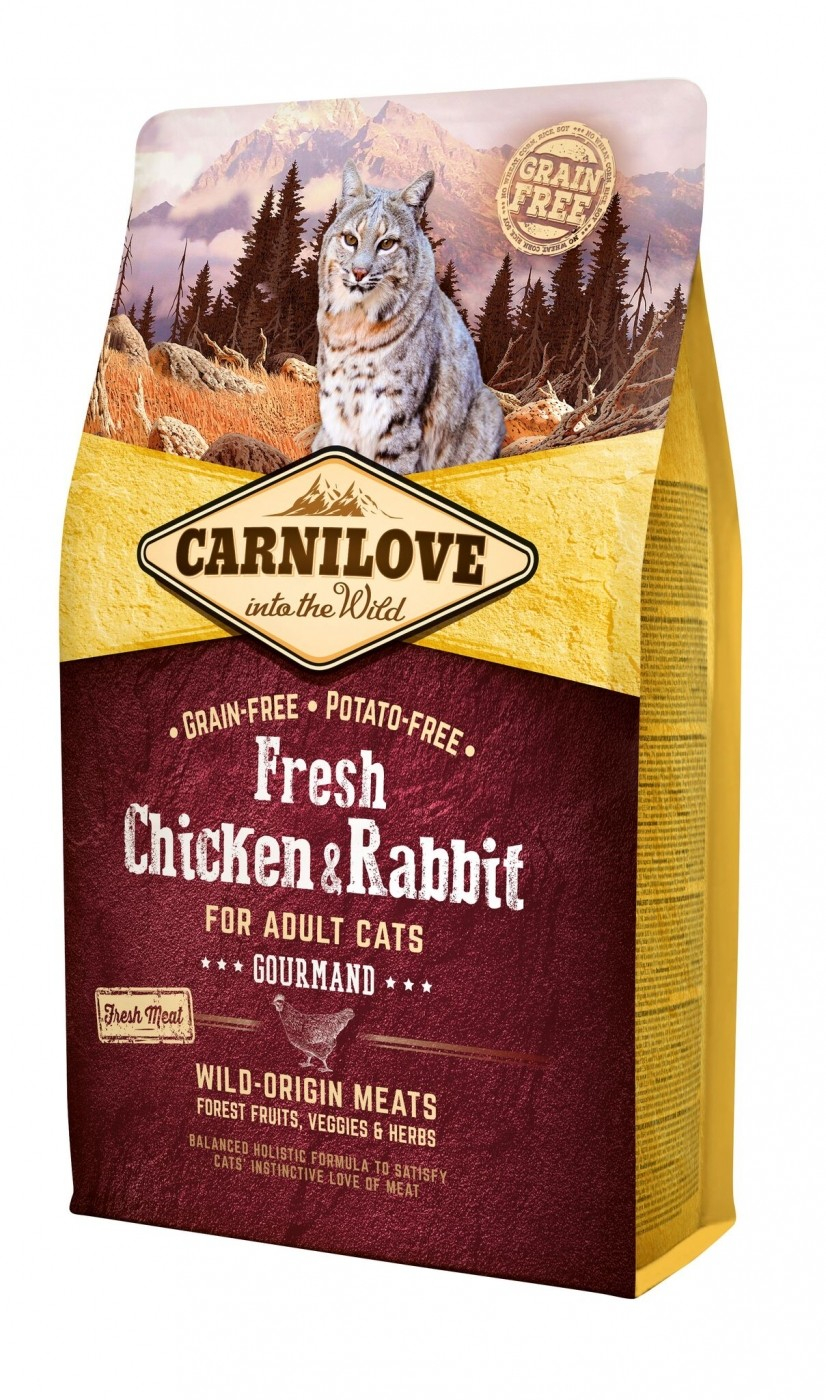 CARNILOVE FRESH Chicken & Rabbit para gato adulto