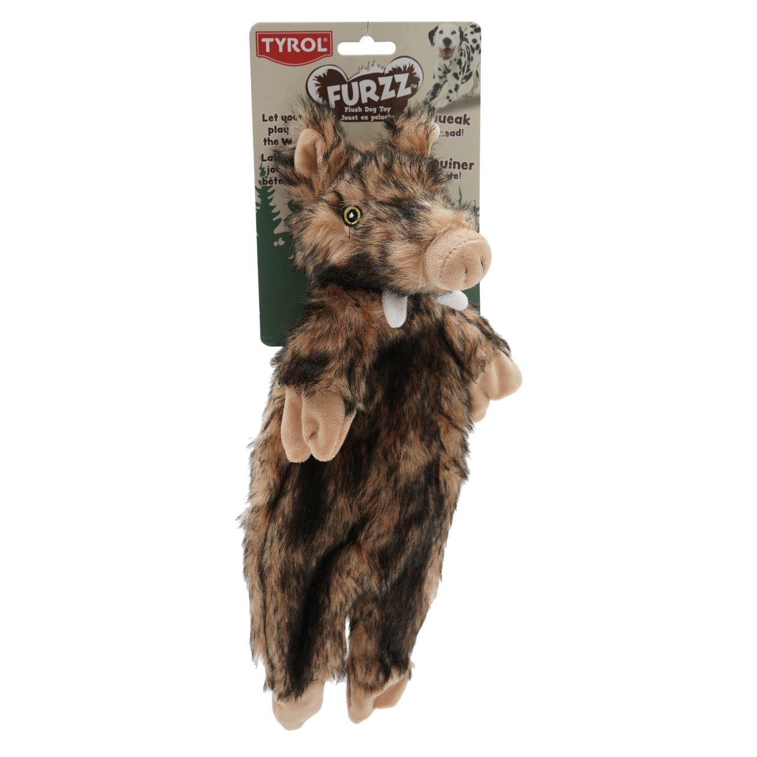 Peluche Sonore Le Sanglier Furry Skinneeez - 2 tailles disponibles