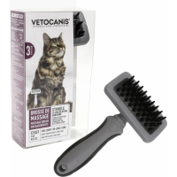 Vetocanis Cepillo de masaje para gato de silicona