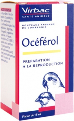 Virbac Oceferol Vitamina E para la reproducción de los pájaros