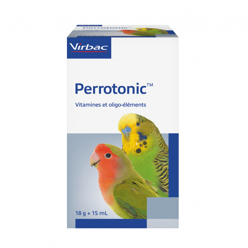 Virbac Perrotonic Vitaminas para os periquitos e papagaios