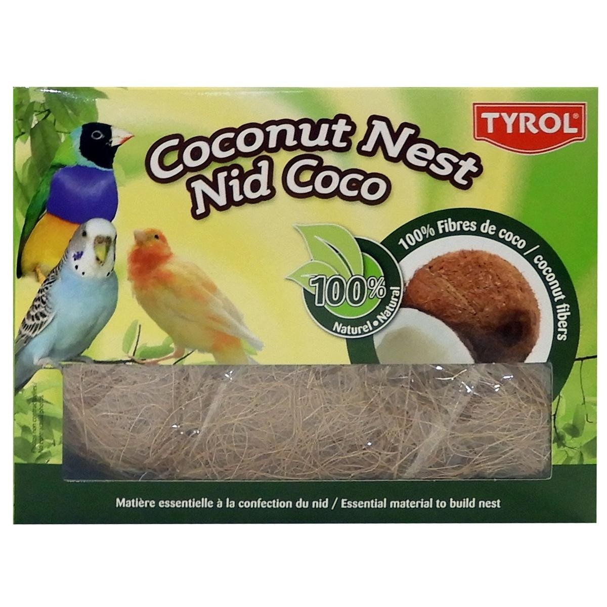 Nido in fibra di cocco Tyrol per uccelli