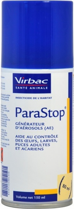 Virbac Parastop Diffuseur Insecticide et acaricide pour l'habitat