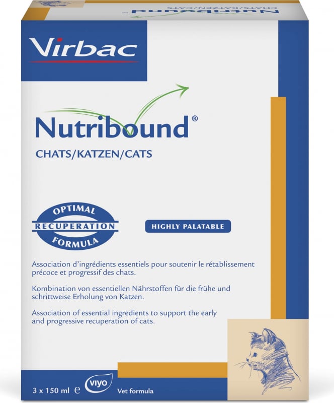 Virbac Nutribound Genesung der Katze