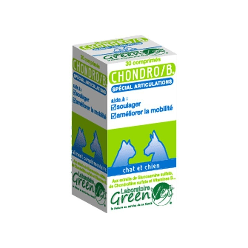 GREEN VET Chondro/B Nahrungsergänzungsmittel für Gelenke von Hunden