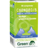 GREEN VET Chondro/B - Complément alimentaire pour les articulations du Chien et du Chat