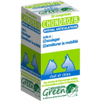 GREEN VET Chondro/B - Complément alimentaire pour les articulations du Chien et du Chat