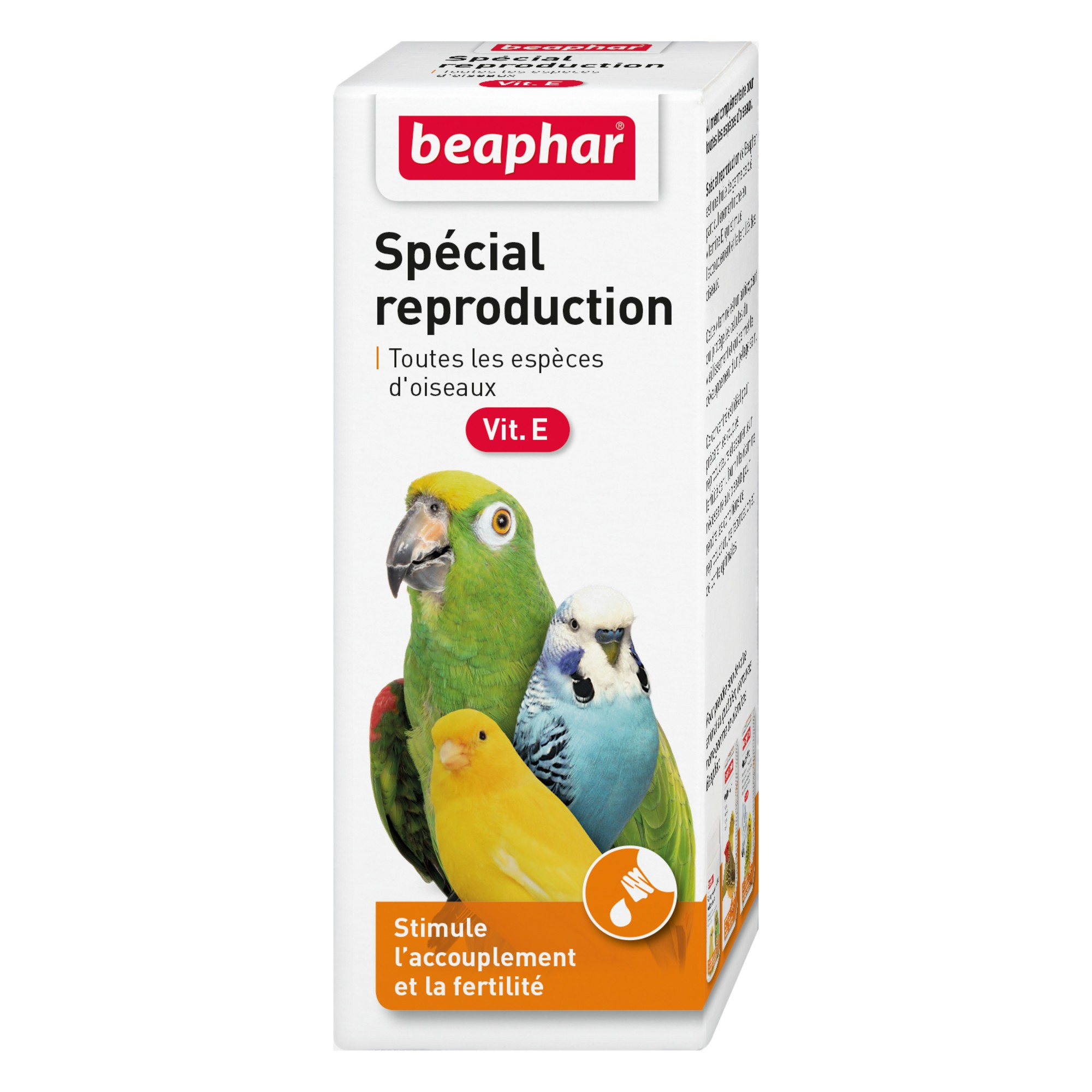Complemento alimentar Especial Reprodução para todas as espécies de aves