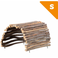 Brücke /Versteck aus Holz für Kleintiere Zolia - in 2 Größen erhältlich
