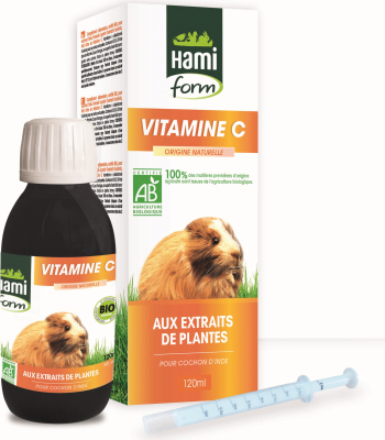 Complexe Vitamine C BIO pour cochon d'inde 