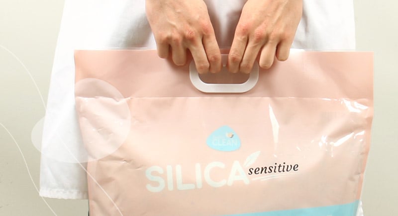 silica pearl sensitive quality clean sac pratique