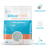 Katzenstreu Quality Clean Silica Sensitive ideal für empfindlichen Katzen und Kätzchen
