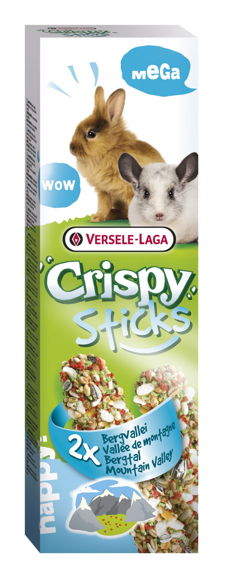 Versele Laga Crispy Sticks Vallée de montagne pour Lapins