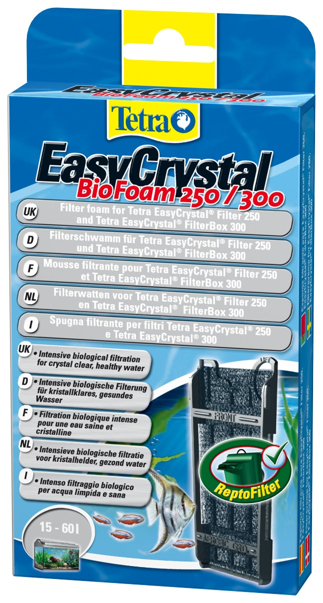 Filterwatten voor Tetra Easy Crystal BioFoam 250/300