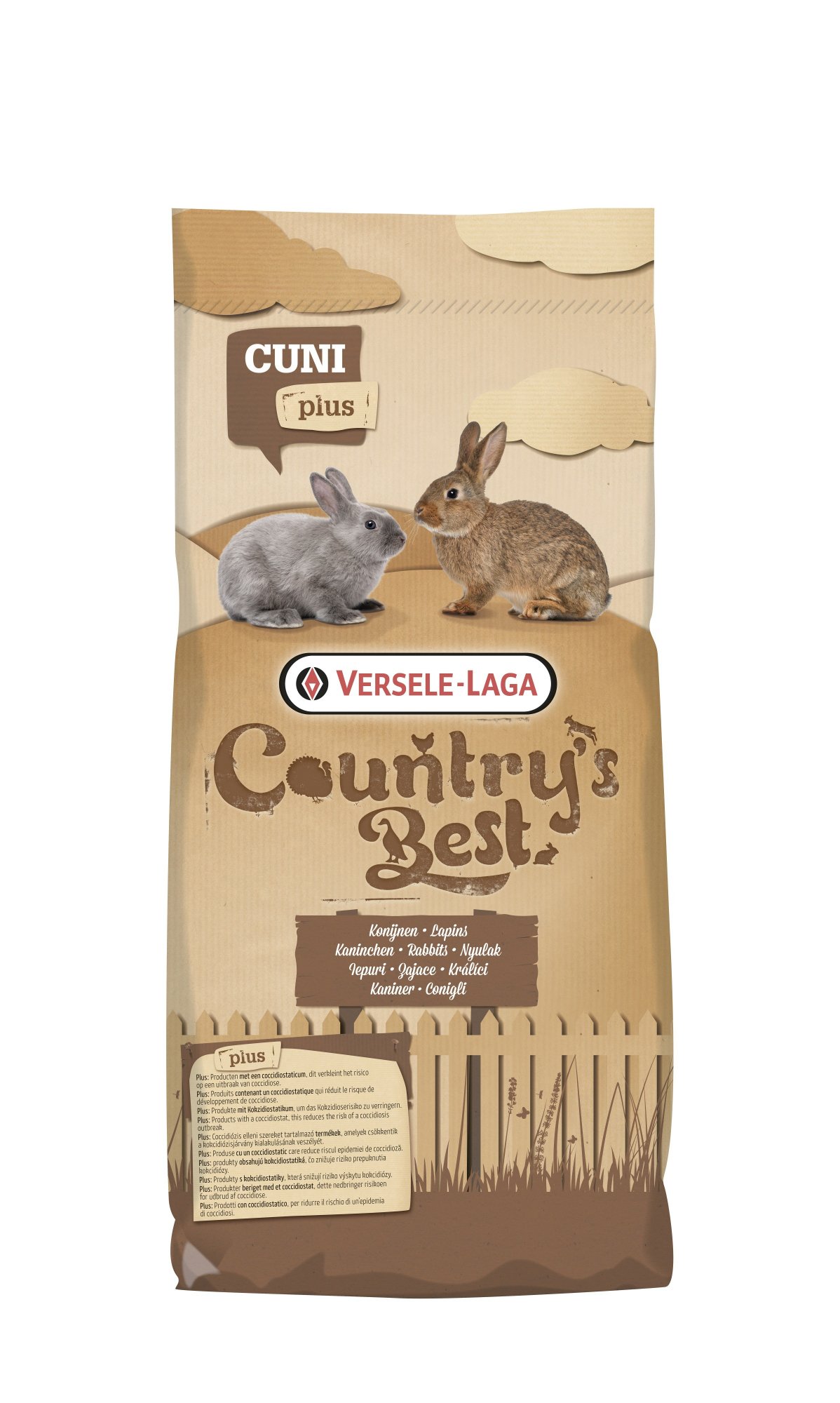 Cuni Sensitive Country's Best Hochverdauliche Pellets für Kaninchen