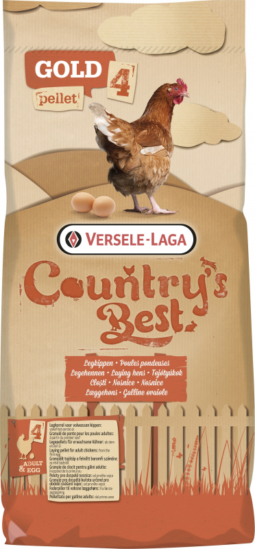 Gold 4 Pellet Country's Best Granulés de ponte à partir du premier œuf