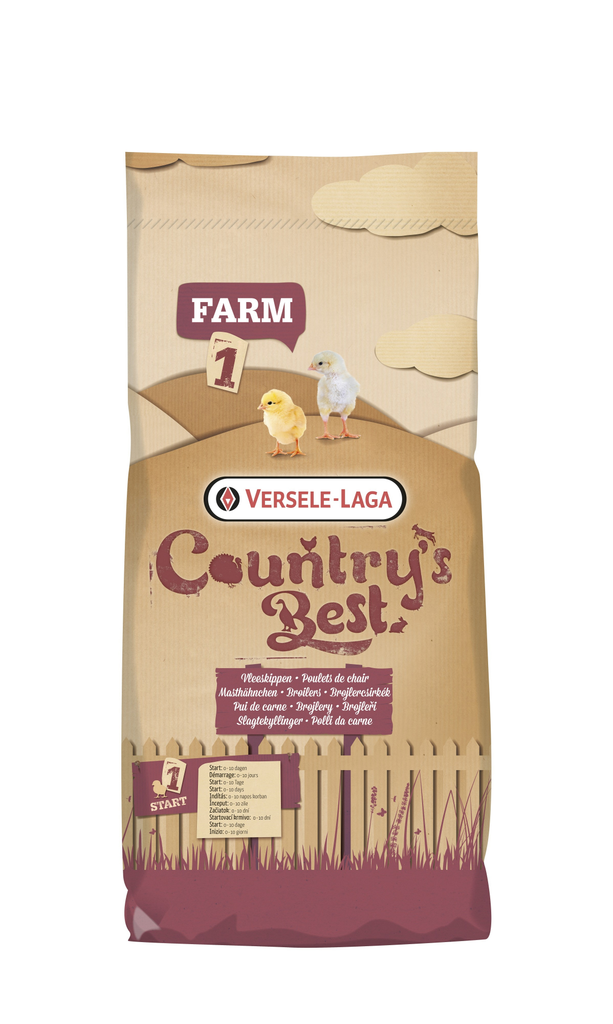 Farm 1 Mash Country's Best Farine iniziale per i primi 10 giorni