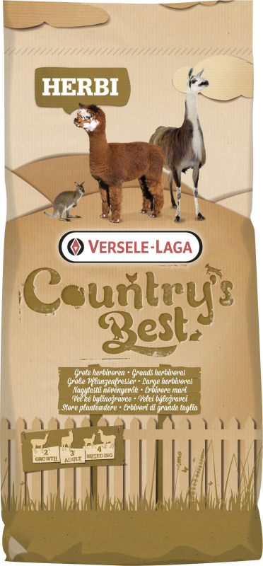Herbi Allround 3&4 Pellet Country's Best Granulé d'entretien pour grands herbivores