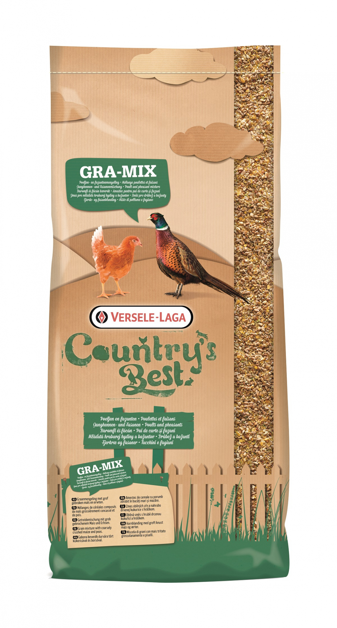 Gra-Mix graanmix voor kippen en fazanten Country's Best