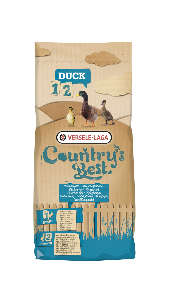 Duck 2 Pellet Country's Best pienso para patos de 3 a 12 semanas