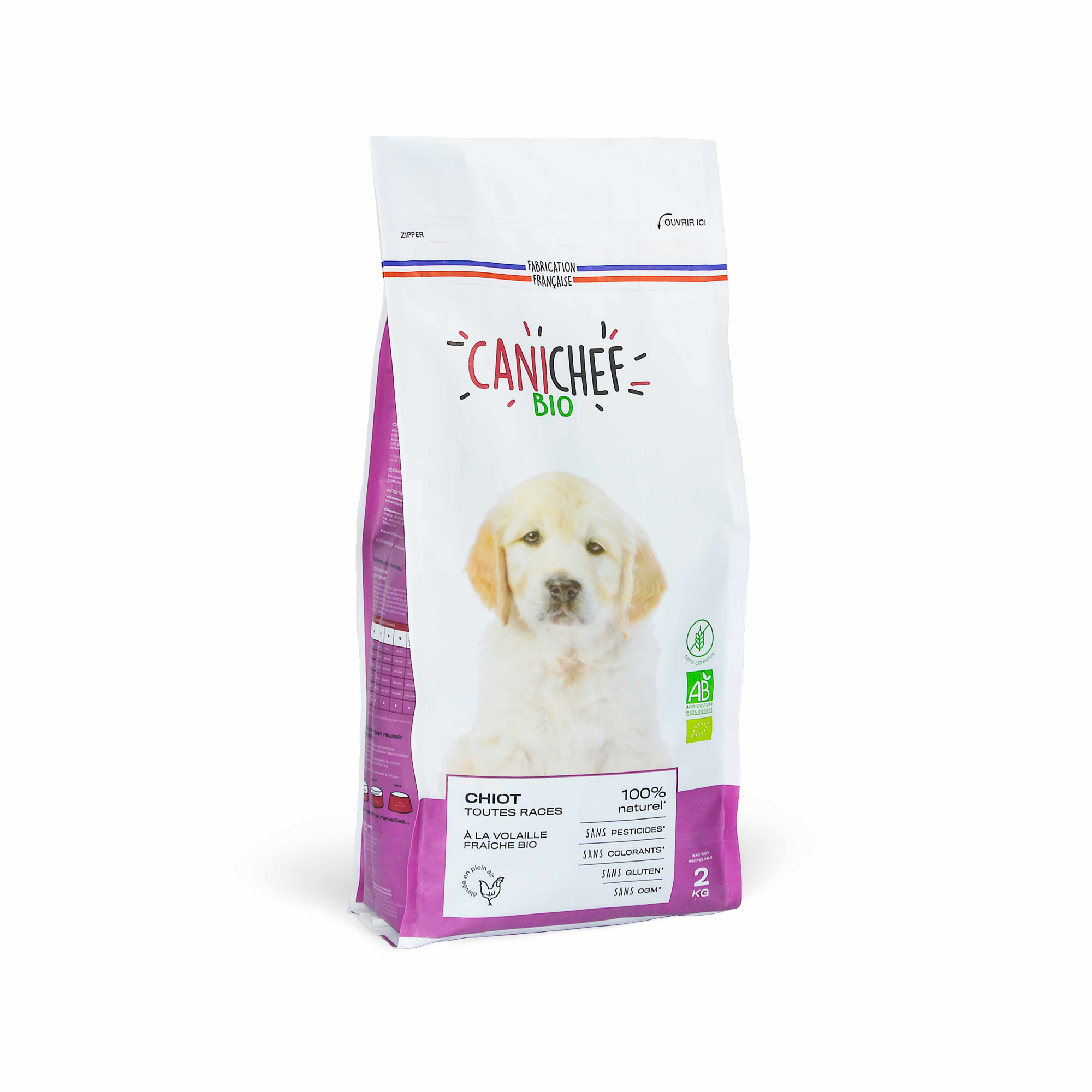 CANICHEF BIO Pienso sin cereales para cachorros