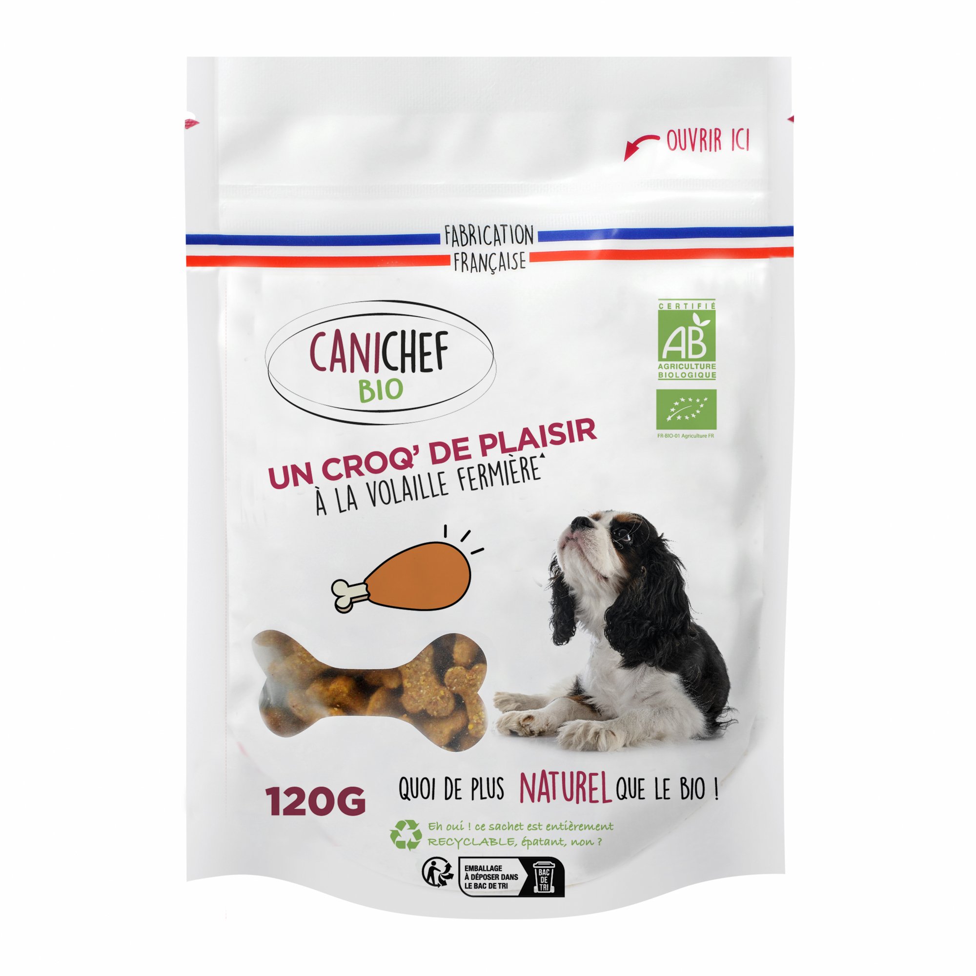 CANICHEF BIO Friandise BIO Plaisir pour chien