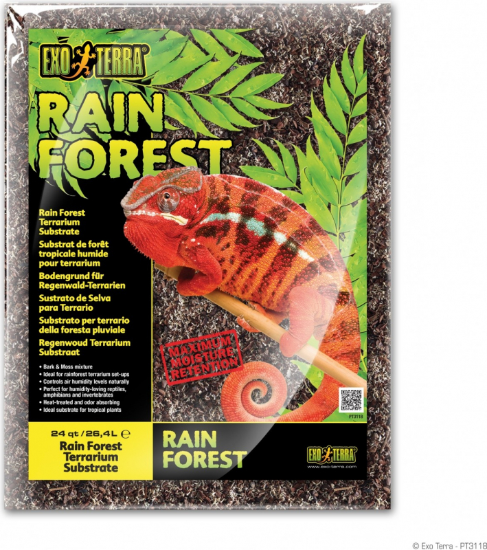 Exo Terra Rain Forest Sustrato de selva para terrarios