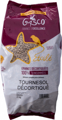 Tournesol décortiqué 2kg - Gamme Etoilé