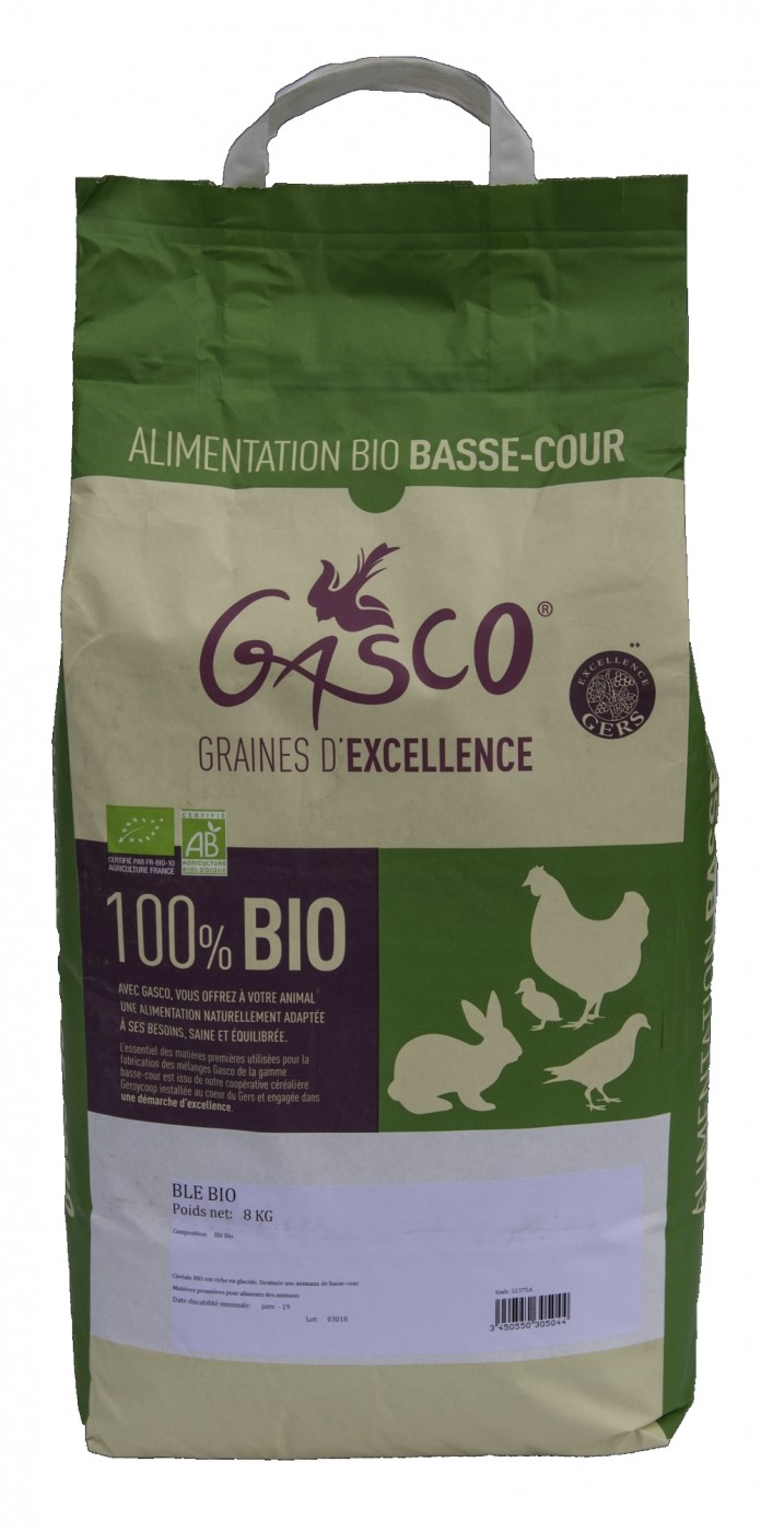 GASCO Bio Trigo ecológico para aves de corral