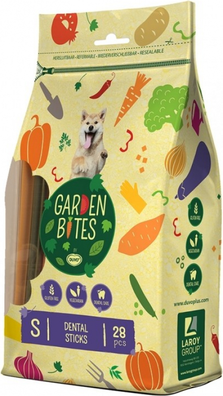 DUVO+ Garden Bites Dental Sticks - Stick Dentaire Vegan pour chien