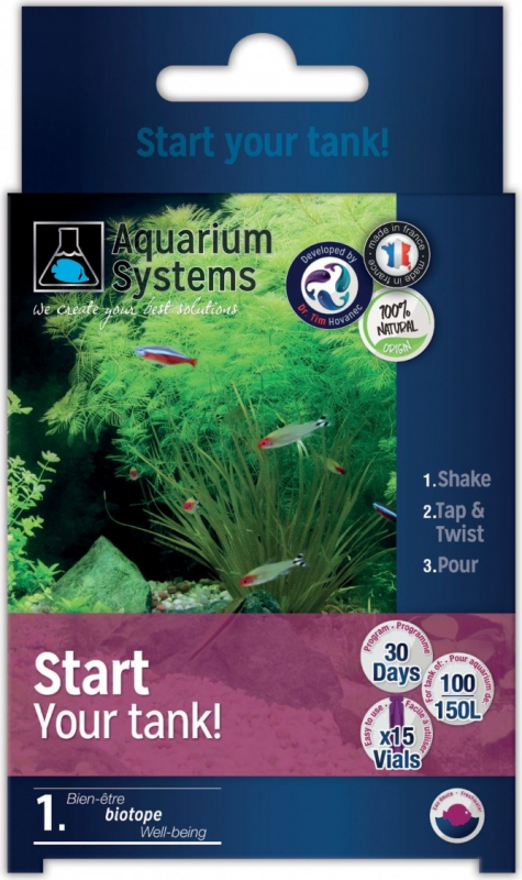 Programme Unidoses Eau douce Aquarium Systems