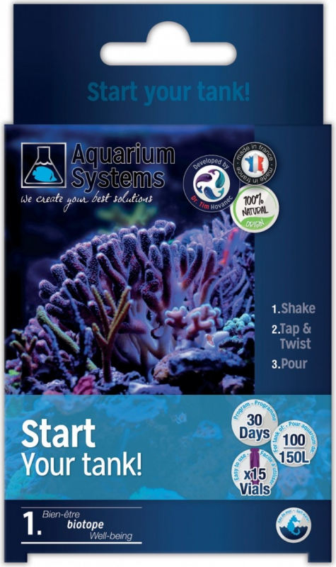 Programme Uni-doses água do mar Aquarium Systems