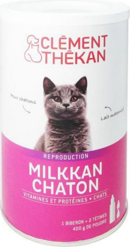 Lait Maternise Pour Chaton Milkkan Chaton Clement Thekan