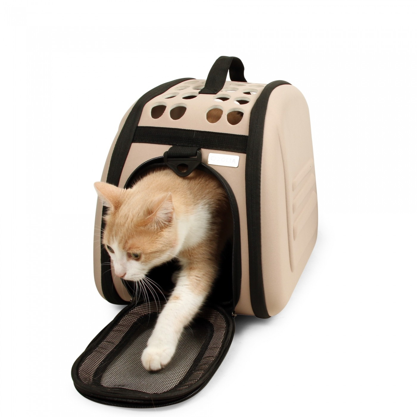 Saco de transporte com alça de ombro para gato Zolia Malibu - 3 cores