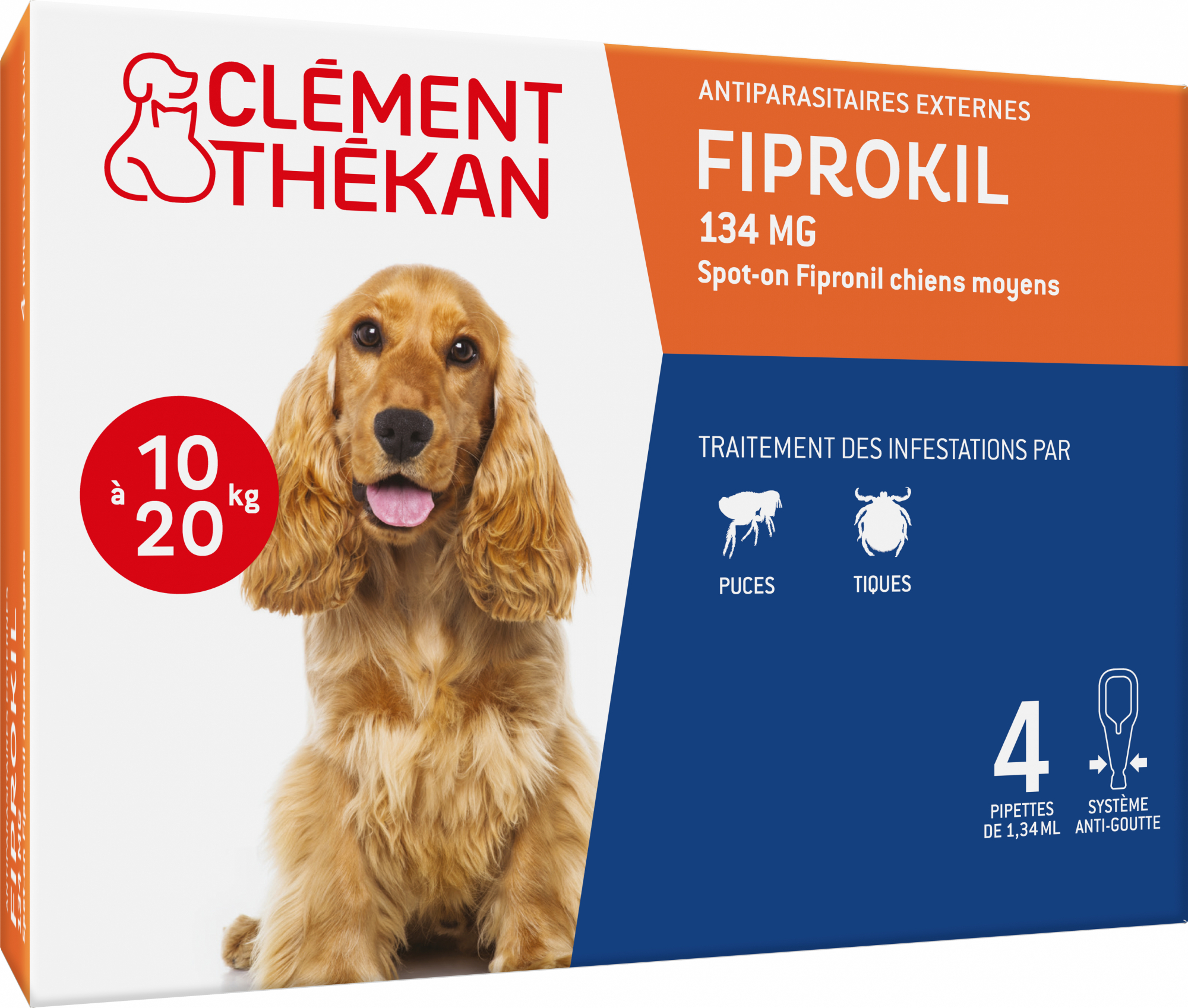 Clément Thékan Perfikan - Externes Schädlingsbekämpfungsmittel für Hund
