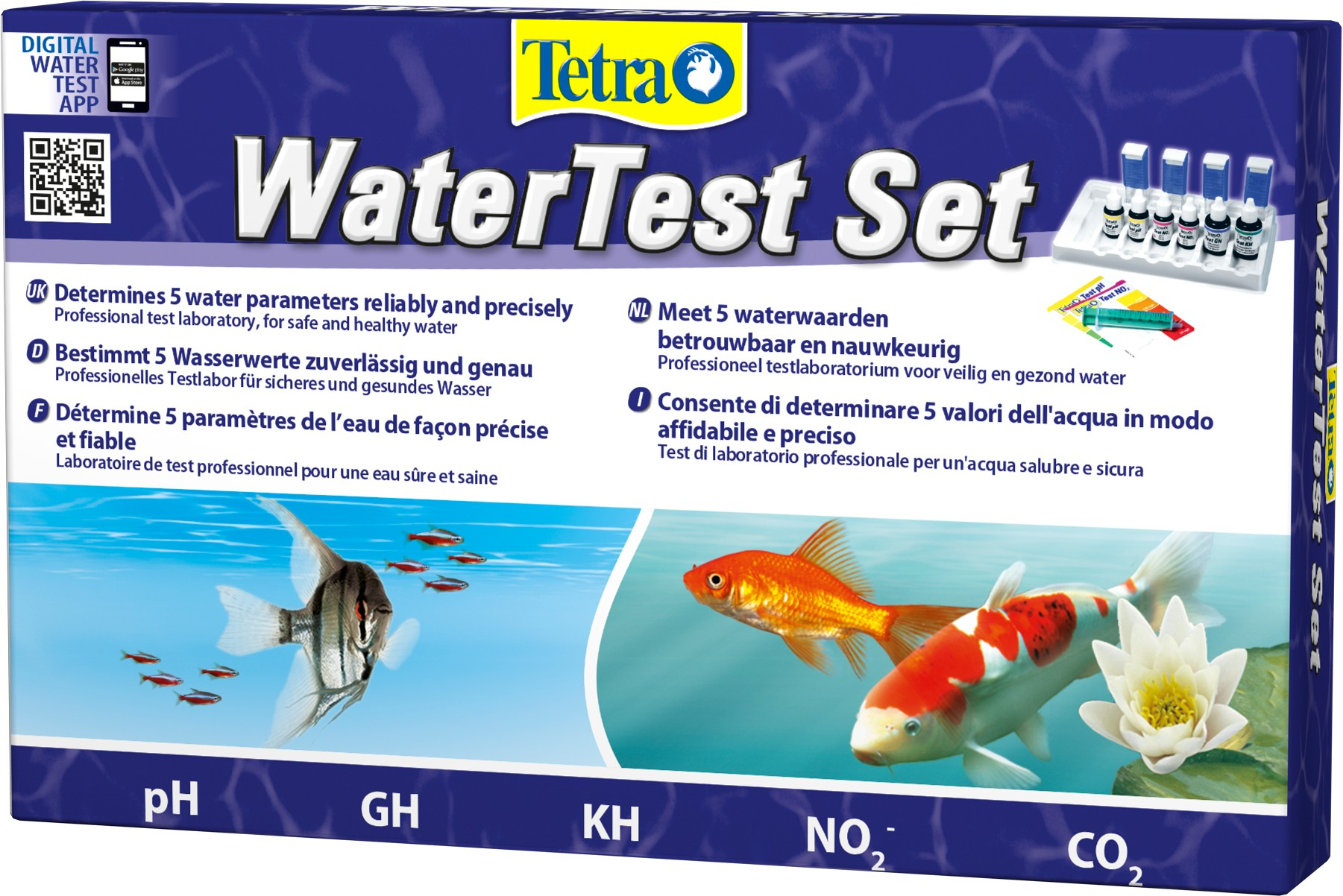Tetra WaterTest Set eau douce LABO TEST PRO