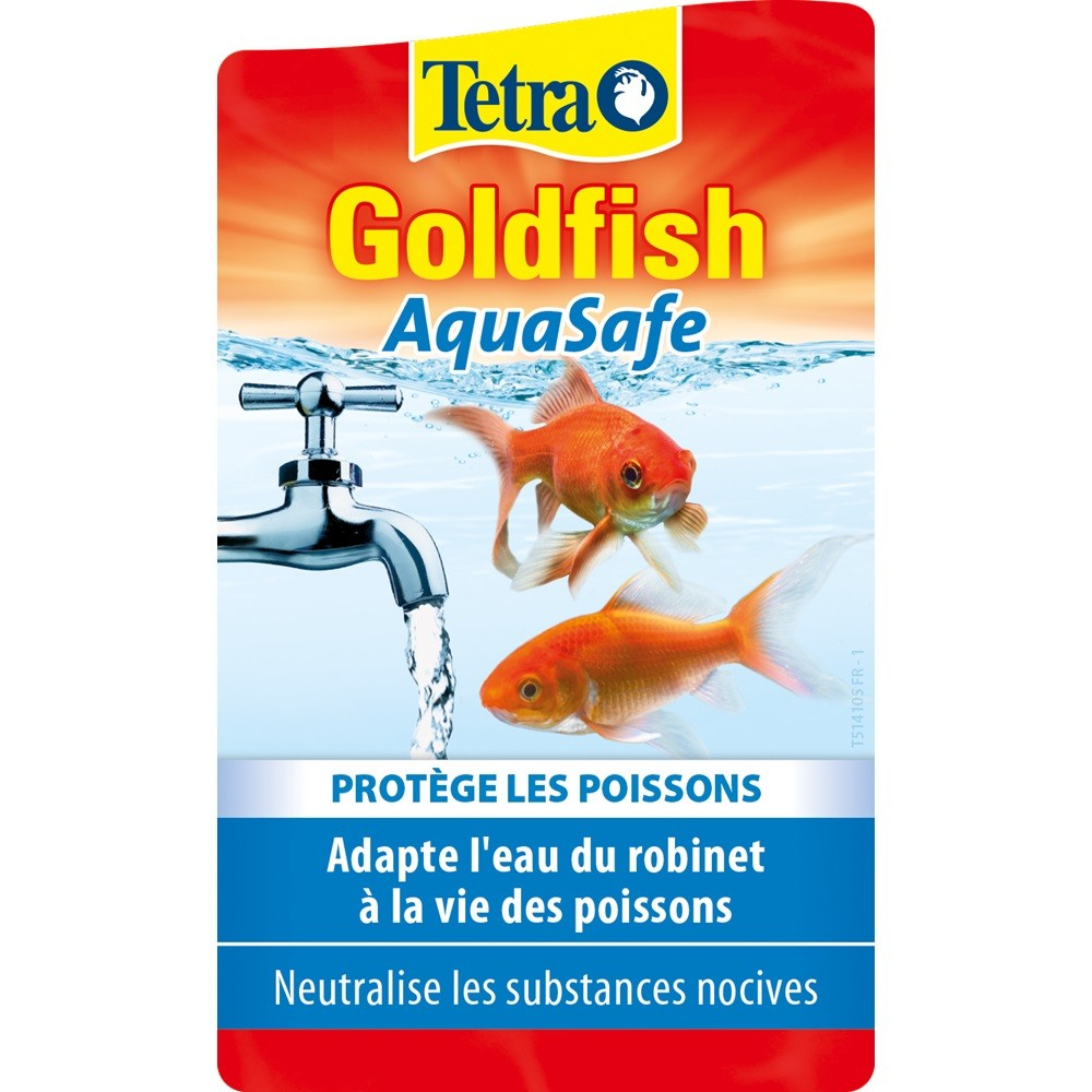 Tetra - Aquasafe pour poissons adapte l'eau du robinet à la vie des  poissons neutralise les substances nocives (250 ml) en livraison à  proximité