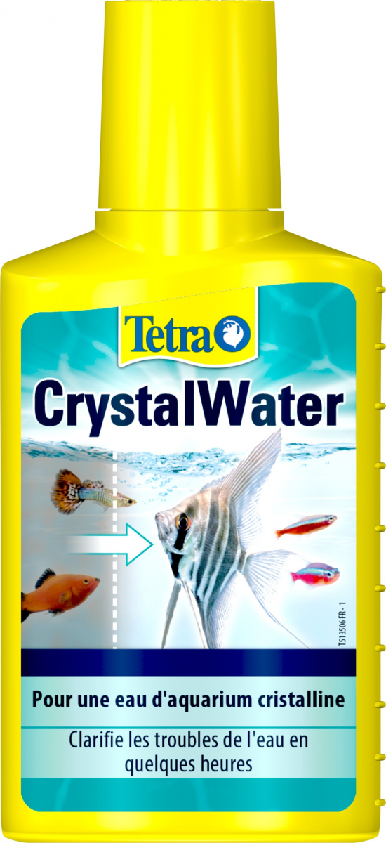 Tetra Crystal Water pour rendre l'eau cristalline 