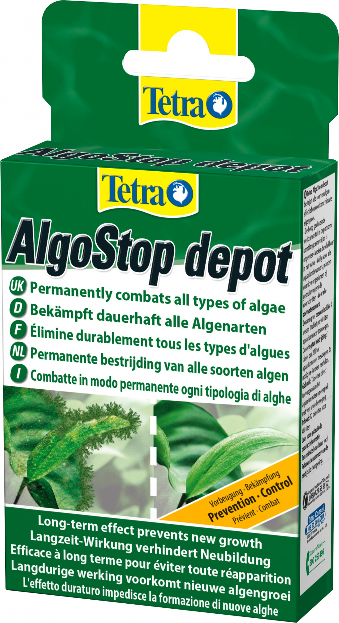 Tetra AlgoStop depot Antialgas para acuarios
