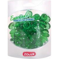 Perle di vetro smeraldo
