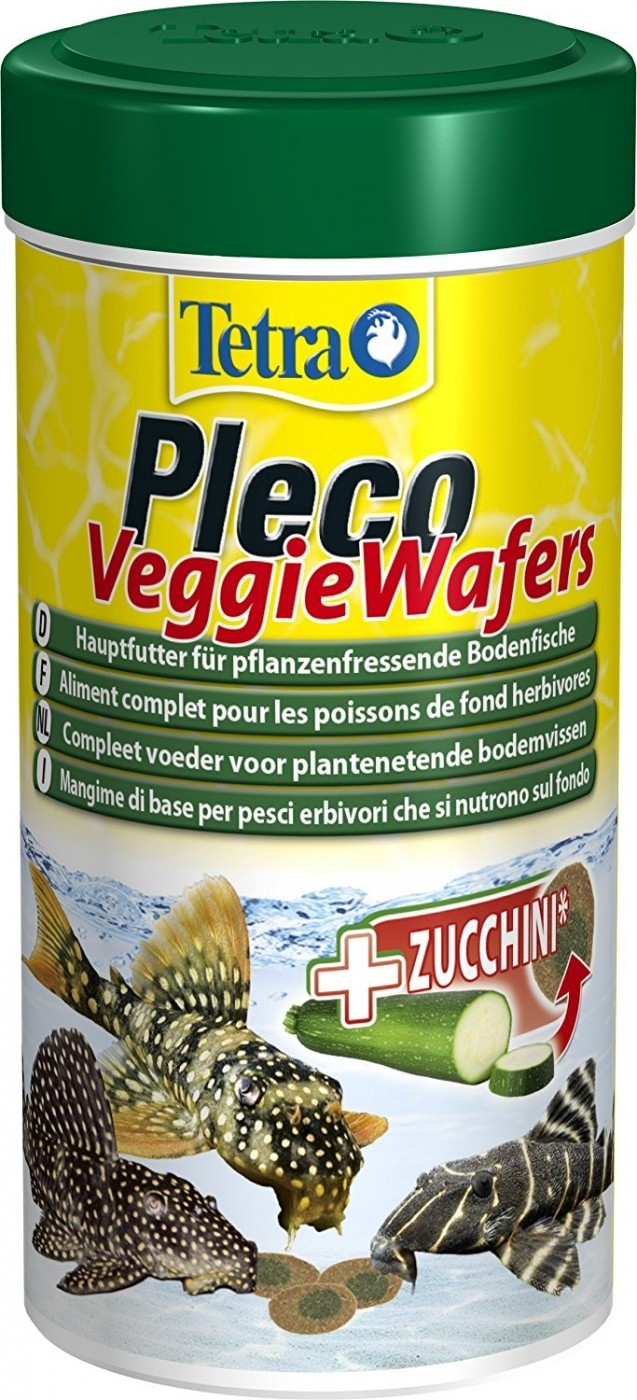 Tetra Pleco Veggie Wafers Voedsel voor herbivore bodemvissen
