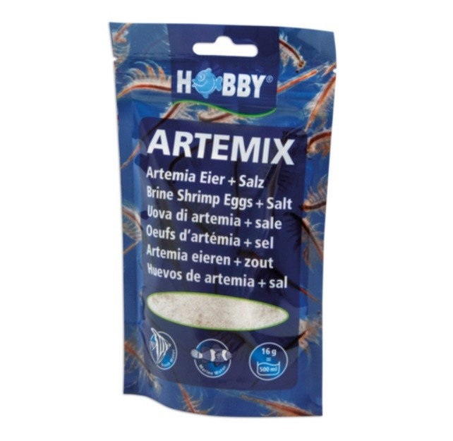 Hobby Artemix Mezcla huevos / sal para la cría de artemias