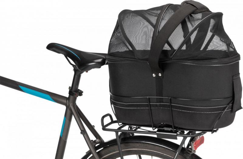 Panier pour vélo électrique pour porte-bagages étroits