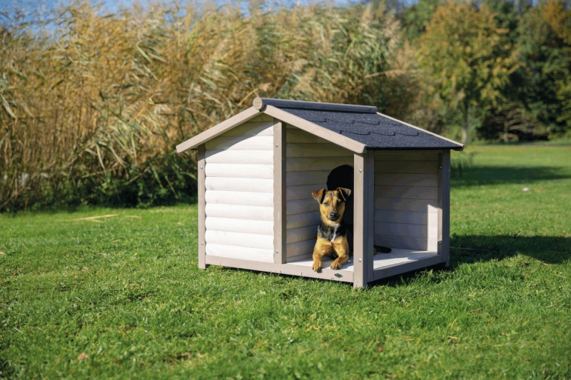 Niche pour chiens avec terrasse Lodge Natura
