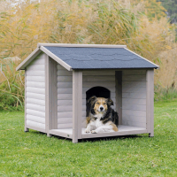 Niche pour chiens avec terrasse Lodge Natura