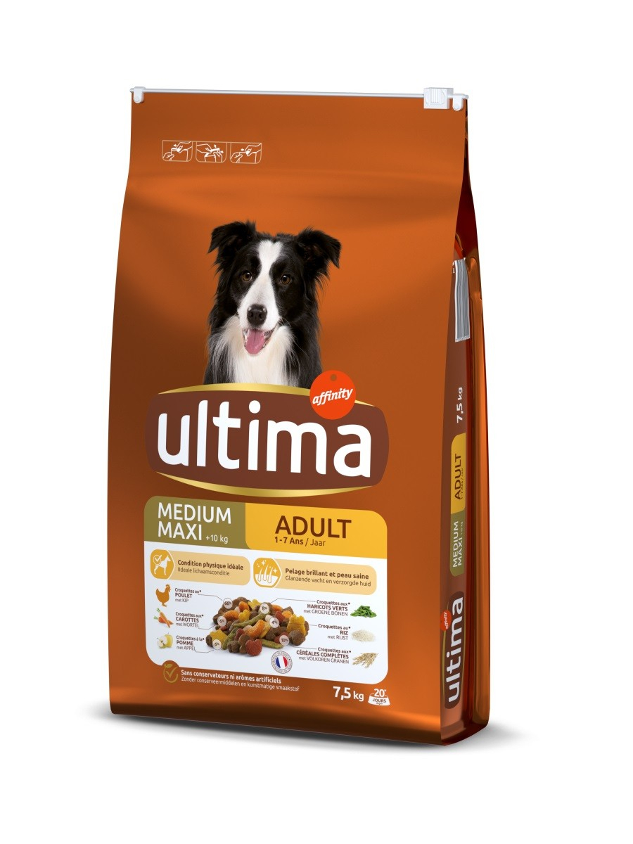 Affinity ULTIMA Adult Medium Maxi para perros de tamaño mediano y grande