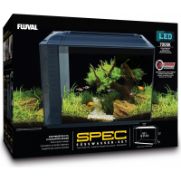 Aquarium Fluval Spec XV avec éclairage LED 60L